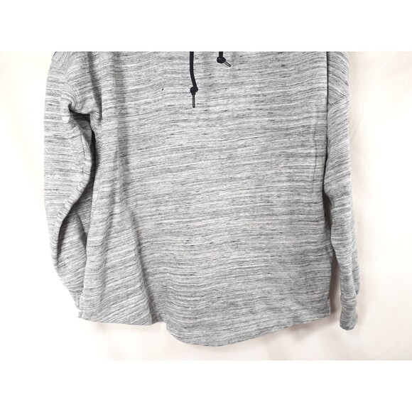 PINK Victoria's Secret Logo grey Long Sleeve turtle Neck sweatshirt Size XS - Picture 6 of 7